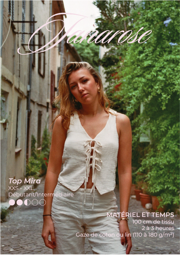 Mira Top | Digital Sewing Pattern JANAROSE